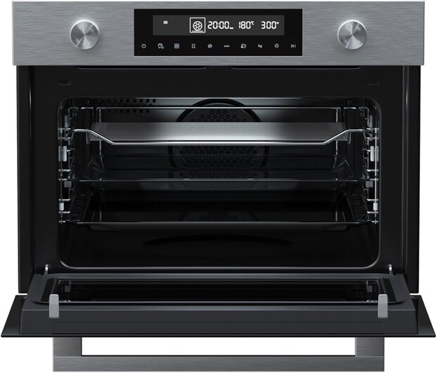 ETNA CM450RVS Inbouw Oven met Magnetronfunctie - Nis 45 cm