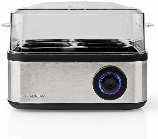 Nedis Eierkoker - Maatbeker - Aluminium / Zwart