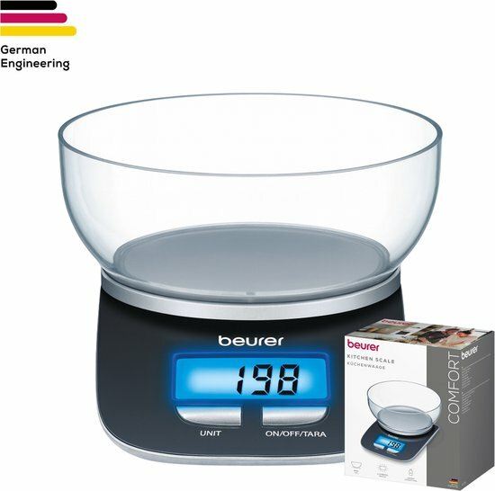 Beurer KS25 Digitale keukenweegschaal&nbsp;