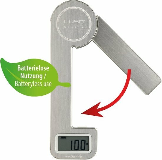 Caso 3266 Kitchen Ecostyle Digitale keukenweegschaal&nbsp;Keuken weegschaal