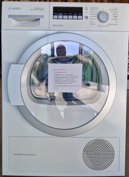 Bosch WTW852S1NL warmtepompdroger 8kg Tweedehands