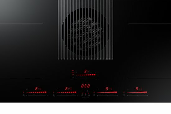 Samsung NZ84T9747VK/UR Inductiekookplaat met ge&iuml;ntegreerde afzuiging