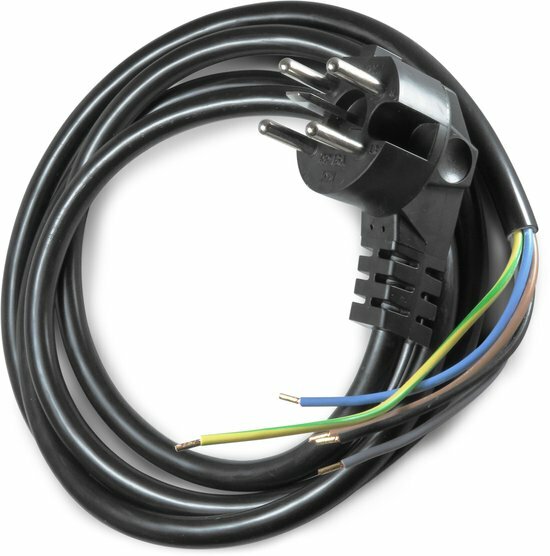 Perilex aansluitkabel 2 meter met haakse stekker