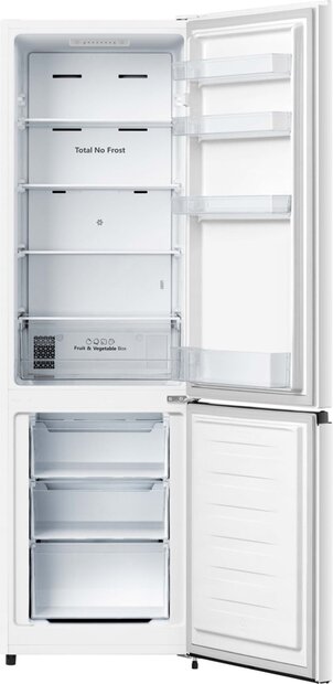 Hisense RB329N4AWE koel-vriescombinatie  No Frost,  