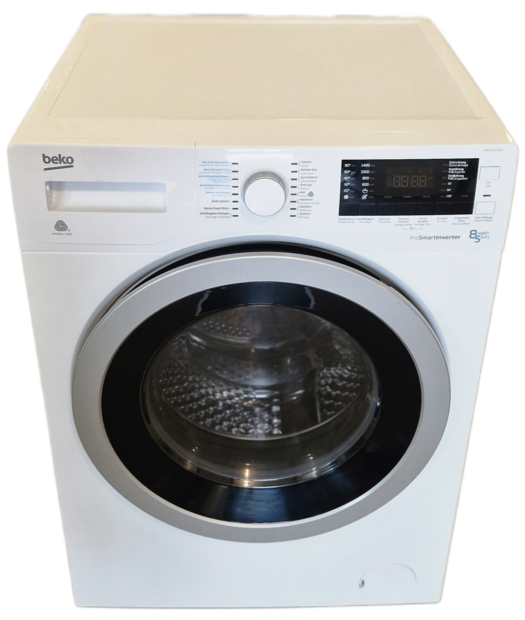 Beko HTV8733XS0 was-droogcombinatie